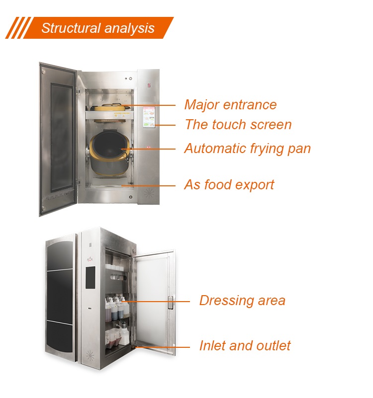 Intelligent Automatic fume free  Fried Rice Machine Fried Rice Machine